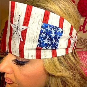 Bling American Biker Headwrap Headband